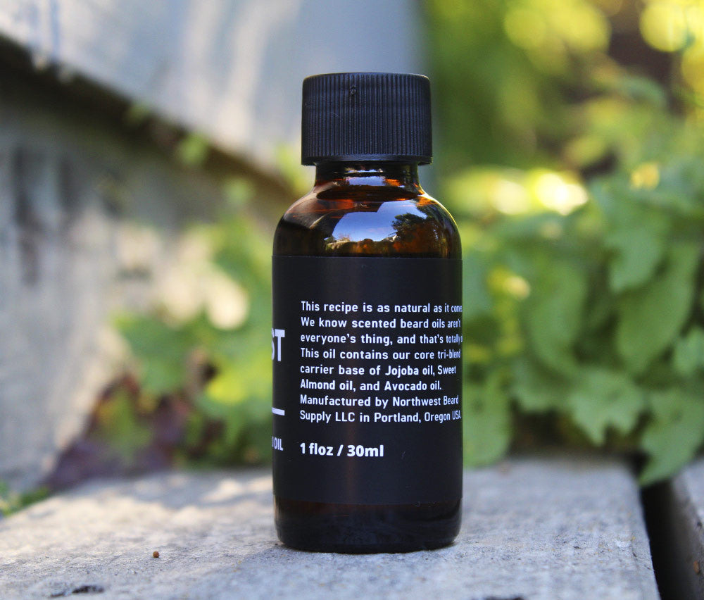 Unscented Beard Oil (1oz)